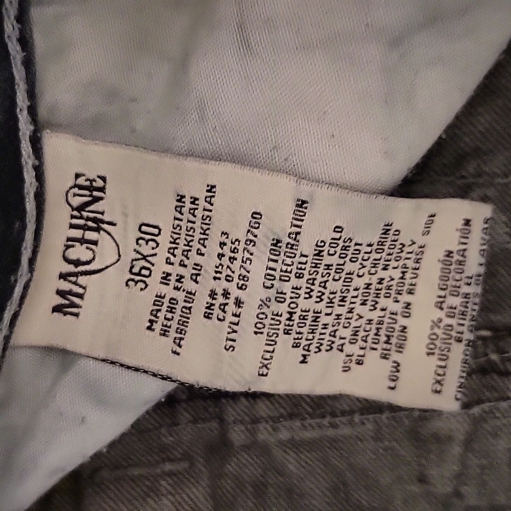 Machine Blue Jeans. 36×30 - Picture 3 of 4
